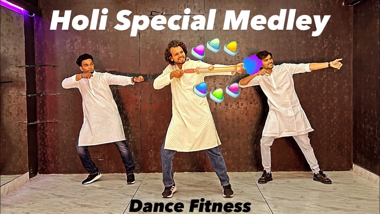 Holi Special Medley | Dance Fitness | Akshay Jain Choreography 