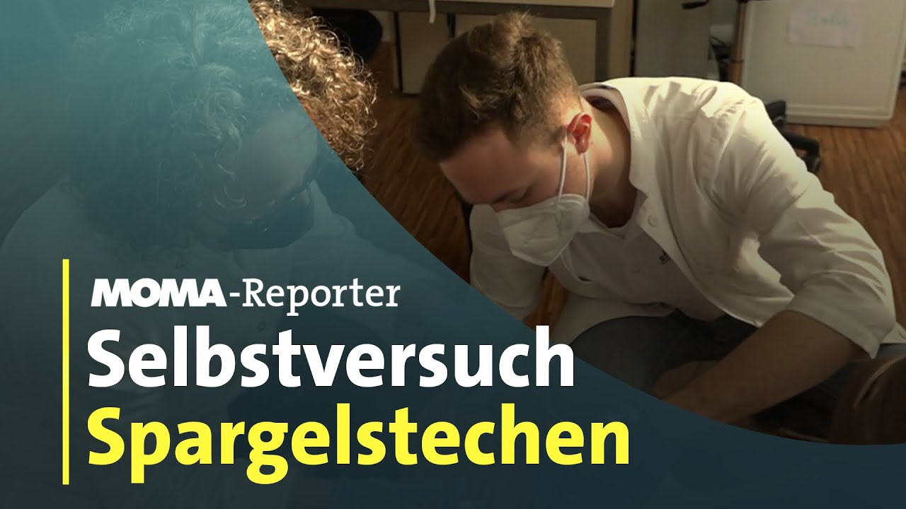 Spargelstechen im Selbstversuch | ARD-Morgenmagazin
