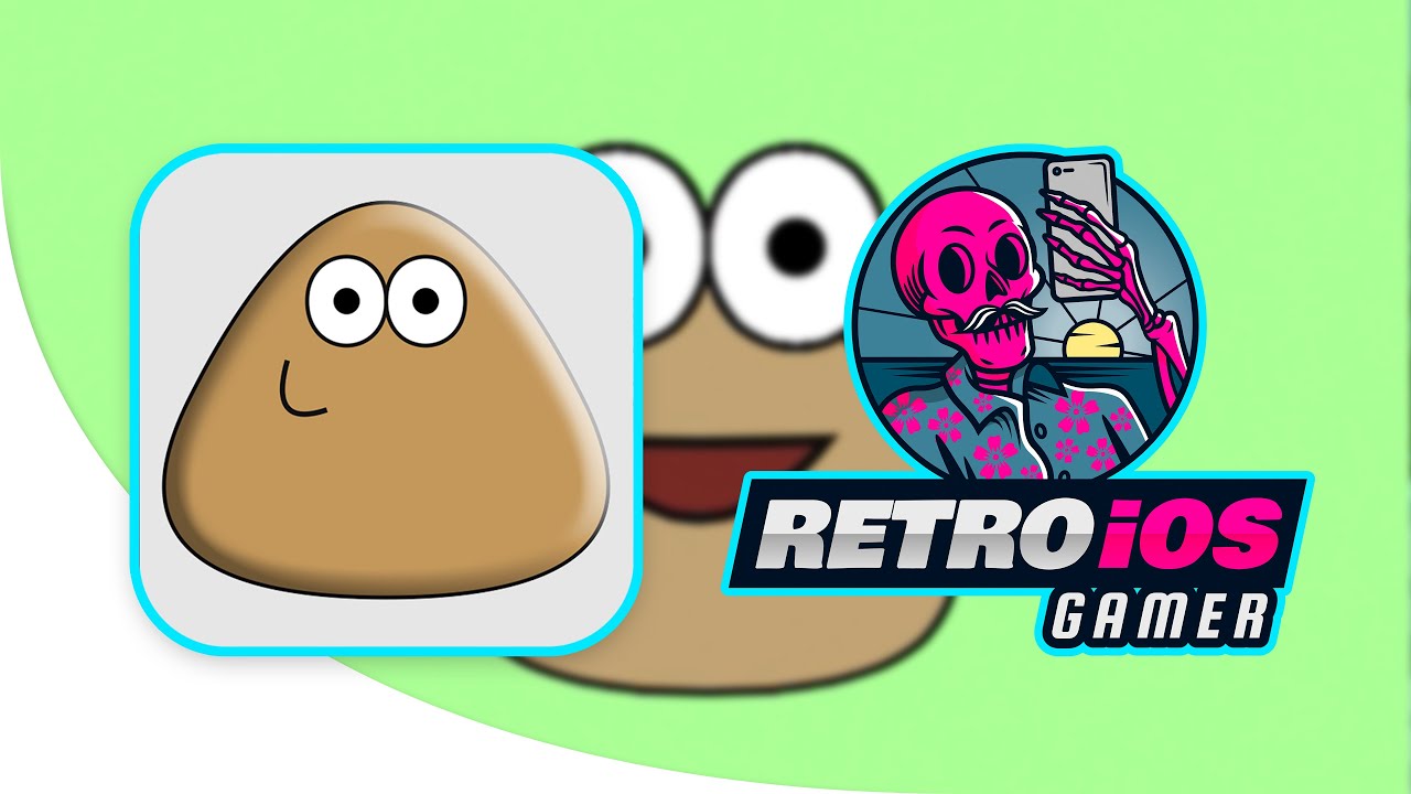 The first version of Pou in 2024 on iPhone