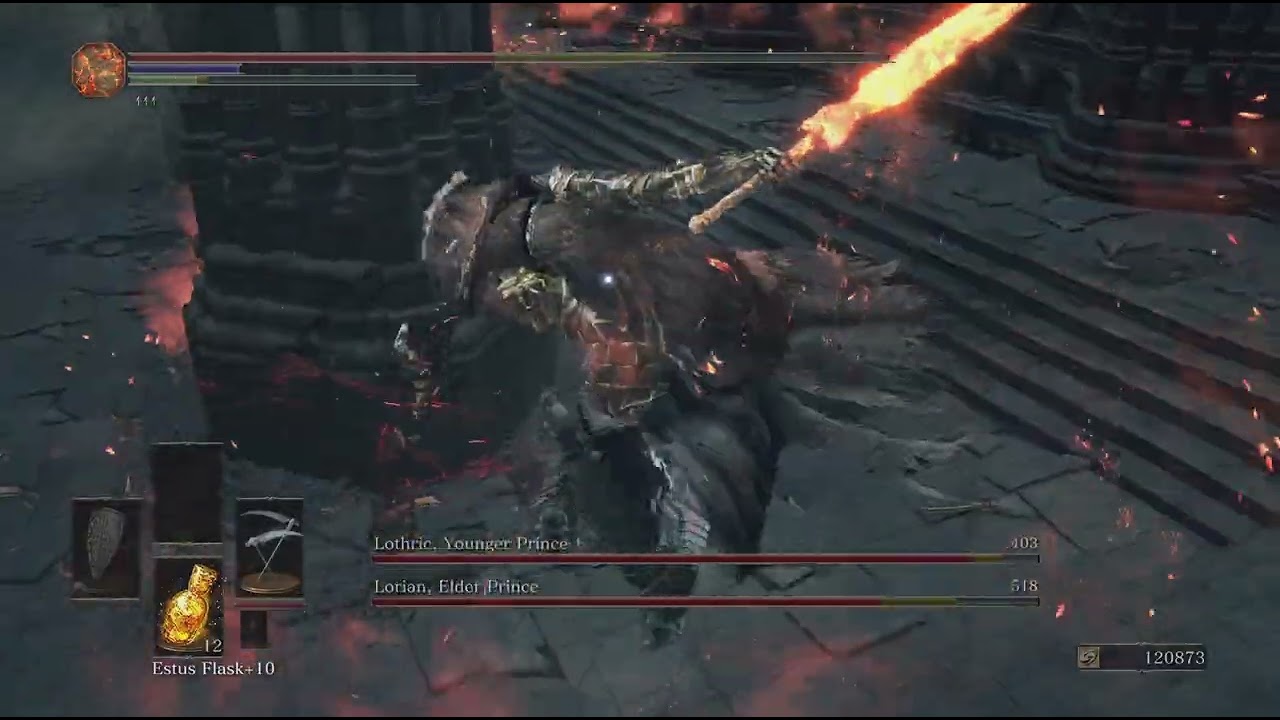 DARK SOULS III Lothric brothers ng+4