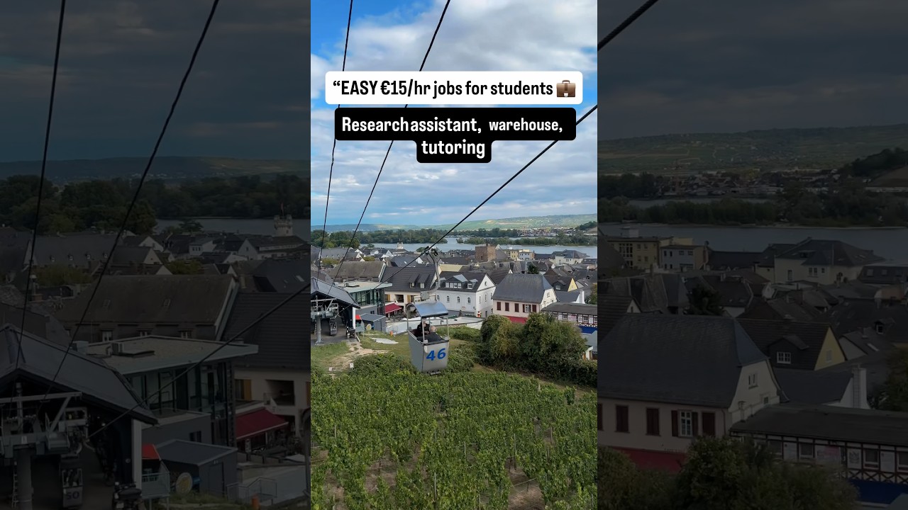 Easy jobs for students in Germany 🇩🇪