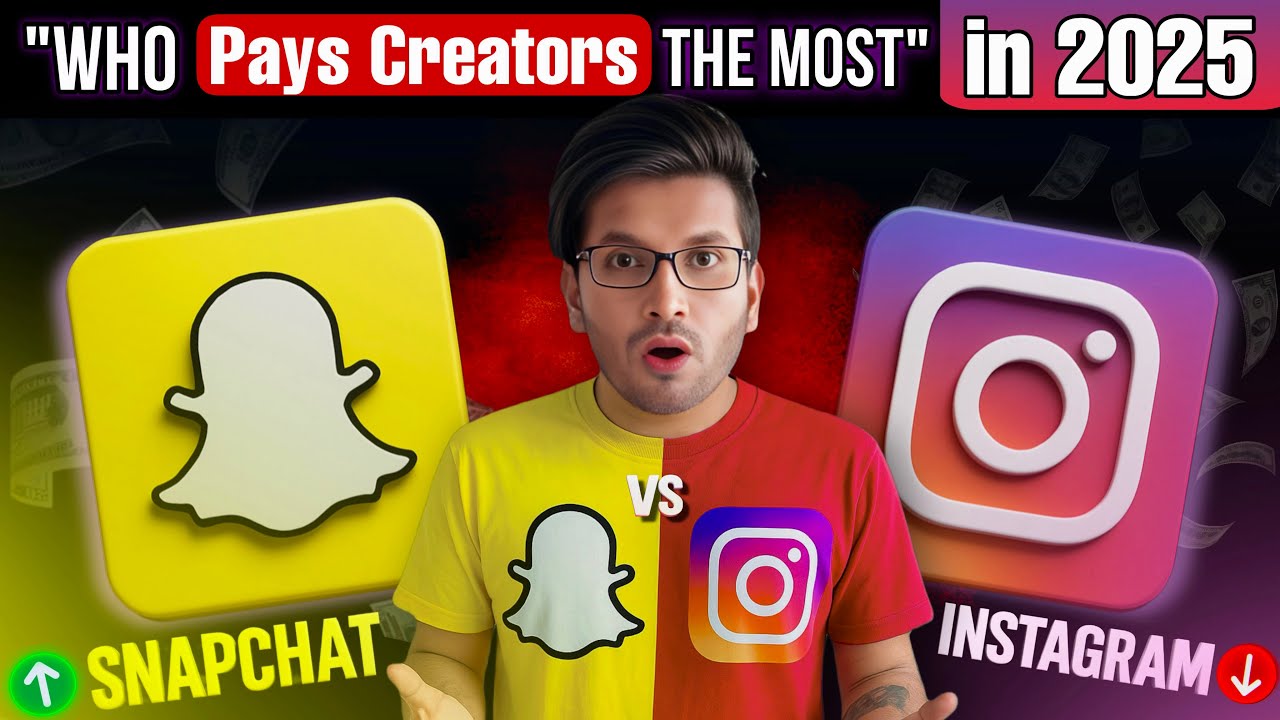 Snapchat Ya Instagram? Creator Ki Kamai Ka Sach in 2025 ! 😱🔥