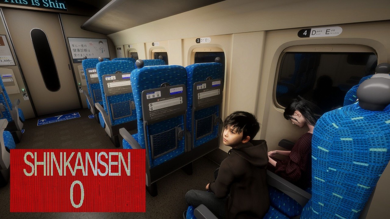 Menaiki Kereta Anomali - Shinkansen 0 - By:ifan