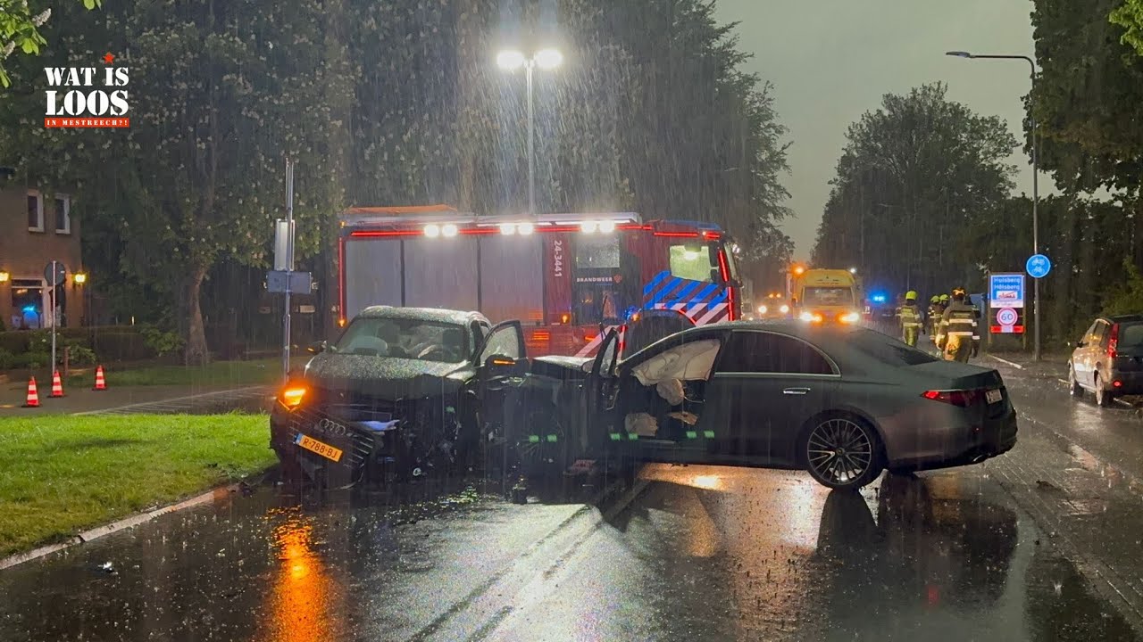 MEERDERE GEWONDEN BIJ AANRIJDING MET VIER AUTO’S IN HULSBERG