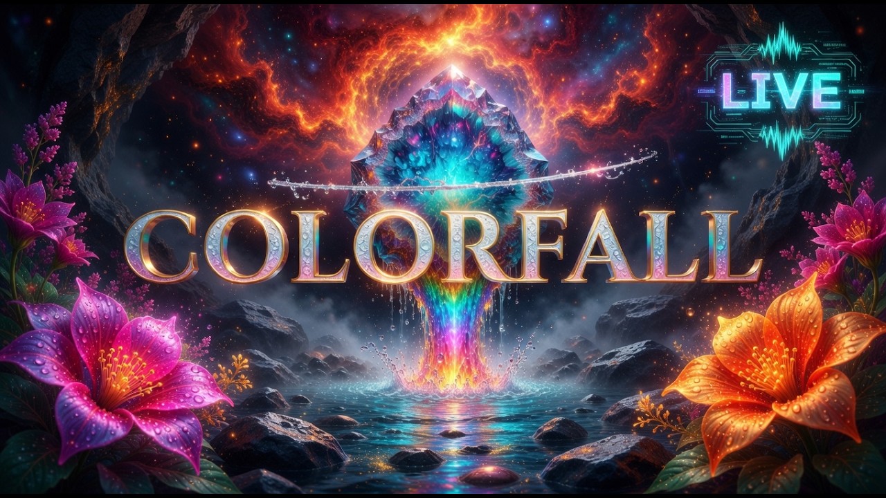 ColorFall LIVE Soundscape | The Science of Sound and Attention (3 Hours)
