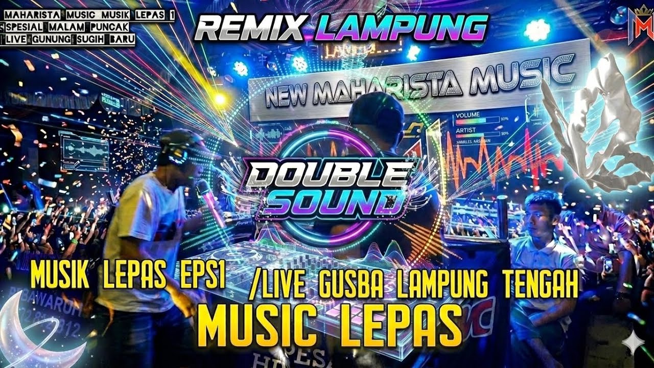 🔰NEW MAHARISTA MUSIC 2026 LIVE MUSIC LEPAS LAMPUNG TENGAH VJ ROFA// BILY#dj #maharistamusik #trend 