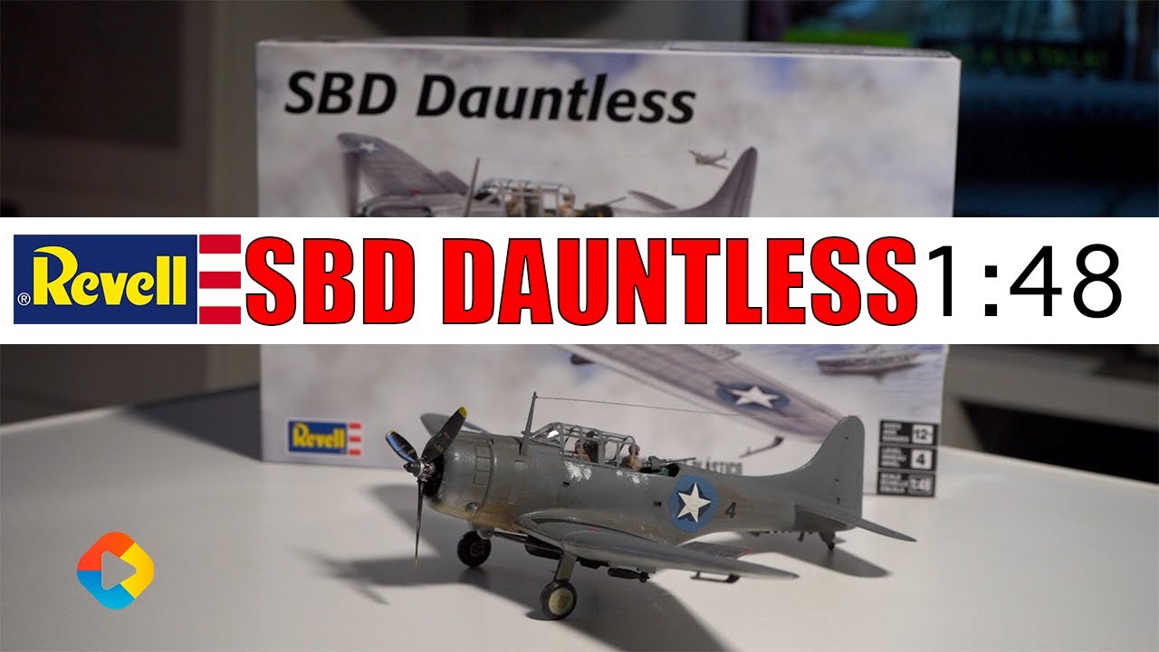 MAQUETA REVELL - SBD DAUNTLESS | ESCALA 1:48 | EN ESPA&Ntilde;OL - DonGregorioYJack