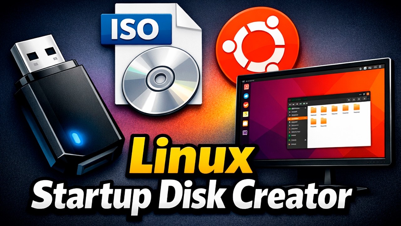 Создайте установочный USB-накопитель Linux с помощью программы Startup Disk Creator.