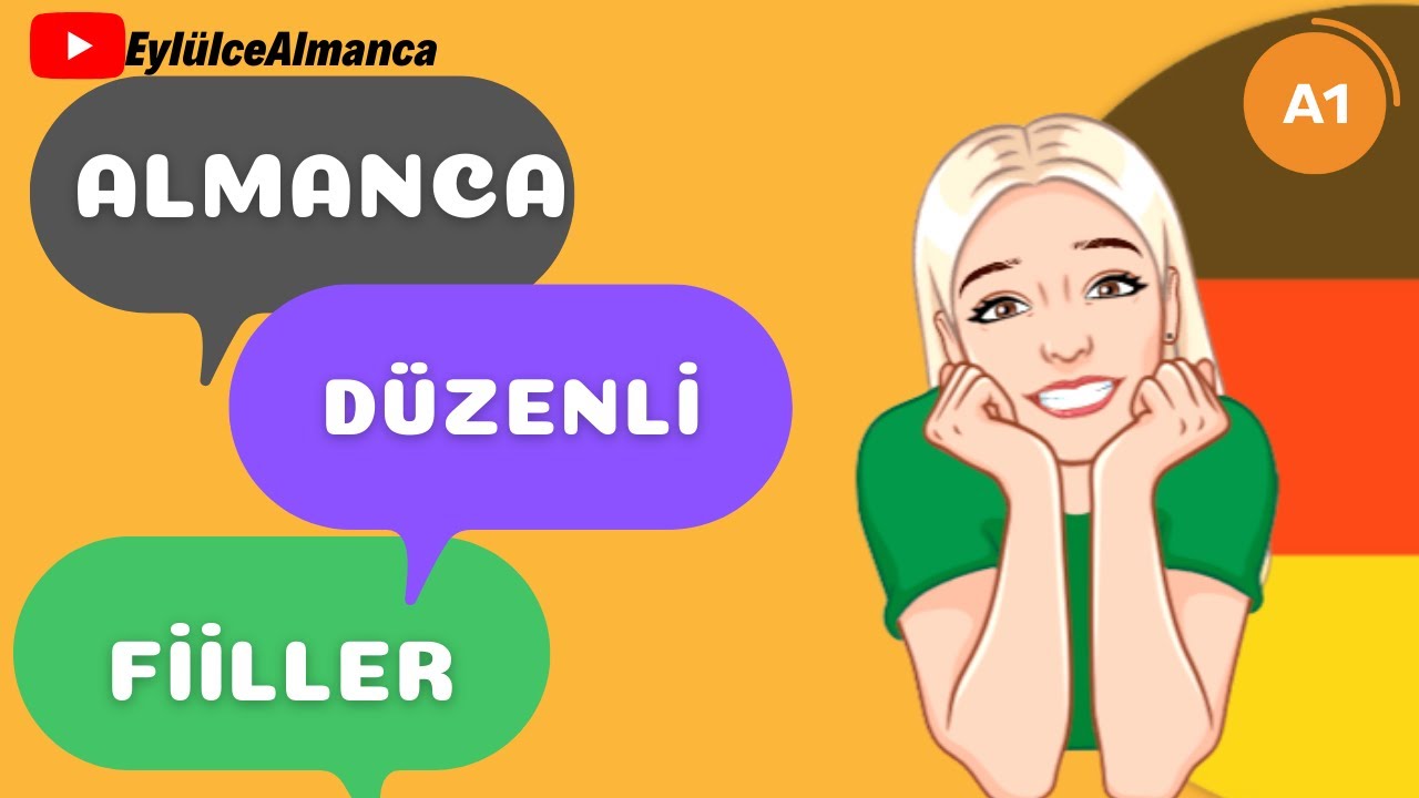 12. DERS - Almanca Sık kullanılan Düzenli Fiiller / Die Regelmäßige verben
