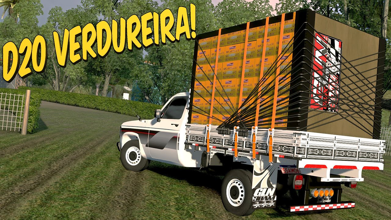 BOTANDO PRESSÃO NA D20 VERDUREIRA - FAZENDO CEASA - ETS 2 1.50 MODS