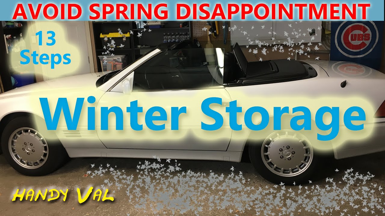 13 Best Winter Classic Car Storage Steps with Checklist