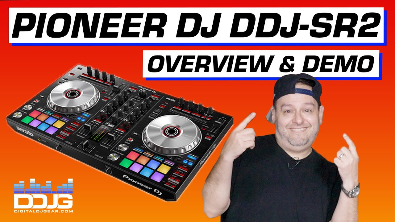 Pioneer DJ DDJ-SR2 2-deck Serato DJ Pro Controller Overview and Demo with Super DJ Rich Steele