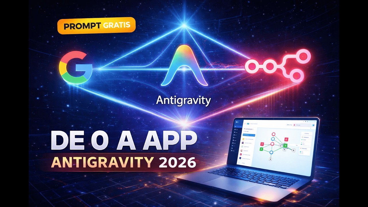 Qué es Google Antigravity (2026): de 0 a app | Tutorial gratis