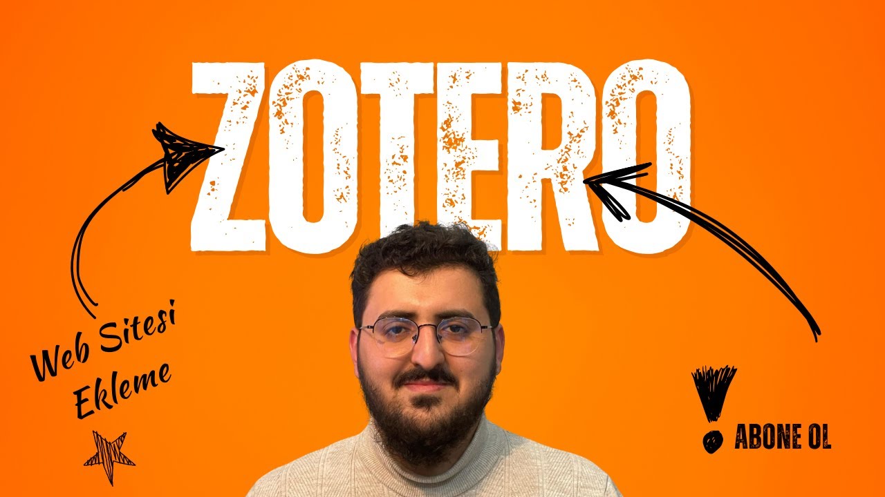 Zotero Dersleri 6 - Zotero'ya Web Sitesi Nasıl Eklenir ?