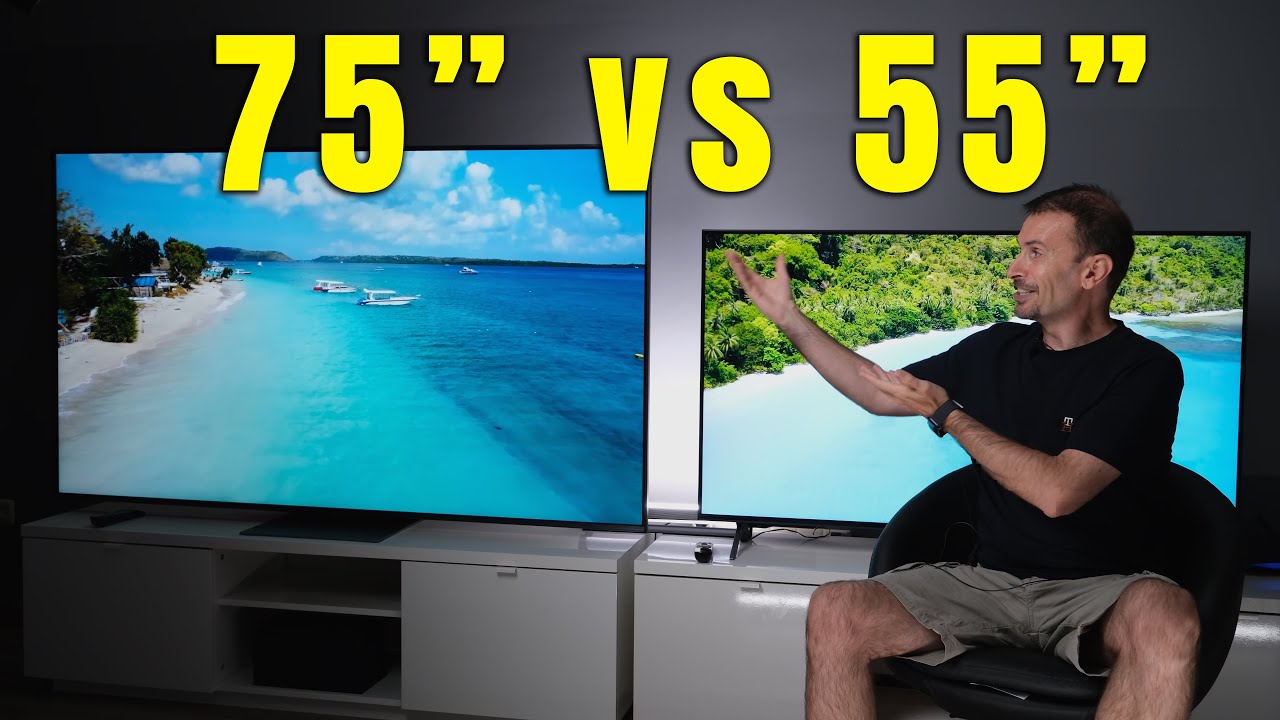 BOYUTUNA DİKKAT EDİN | 75 in&ccedil; ve 55 in&ccedil; LG QNED 4K TV KARŞILAŞTIRMASI