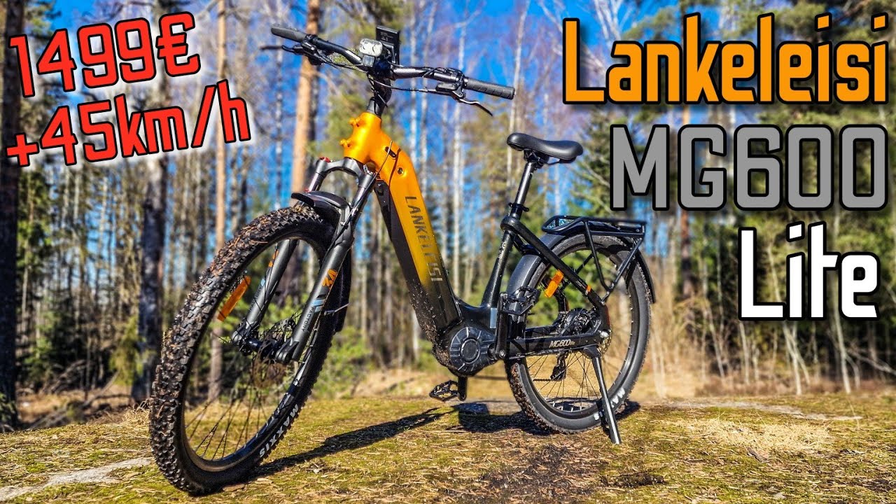 Paras alle 1500€ sähköpolkupyörä! Ensiesittelyssä uusi Lankeleisi MG600 Lite
