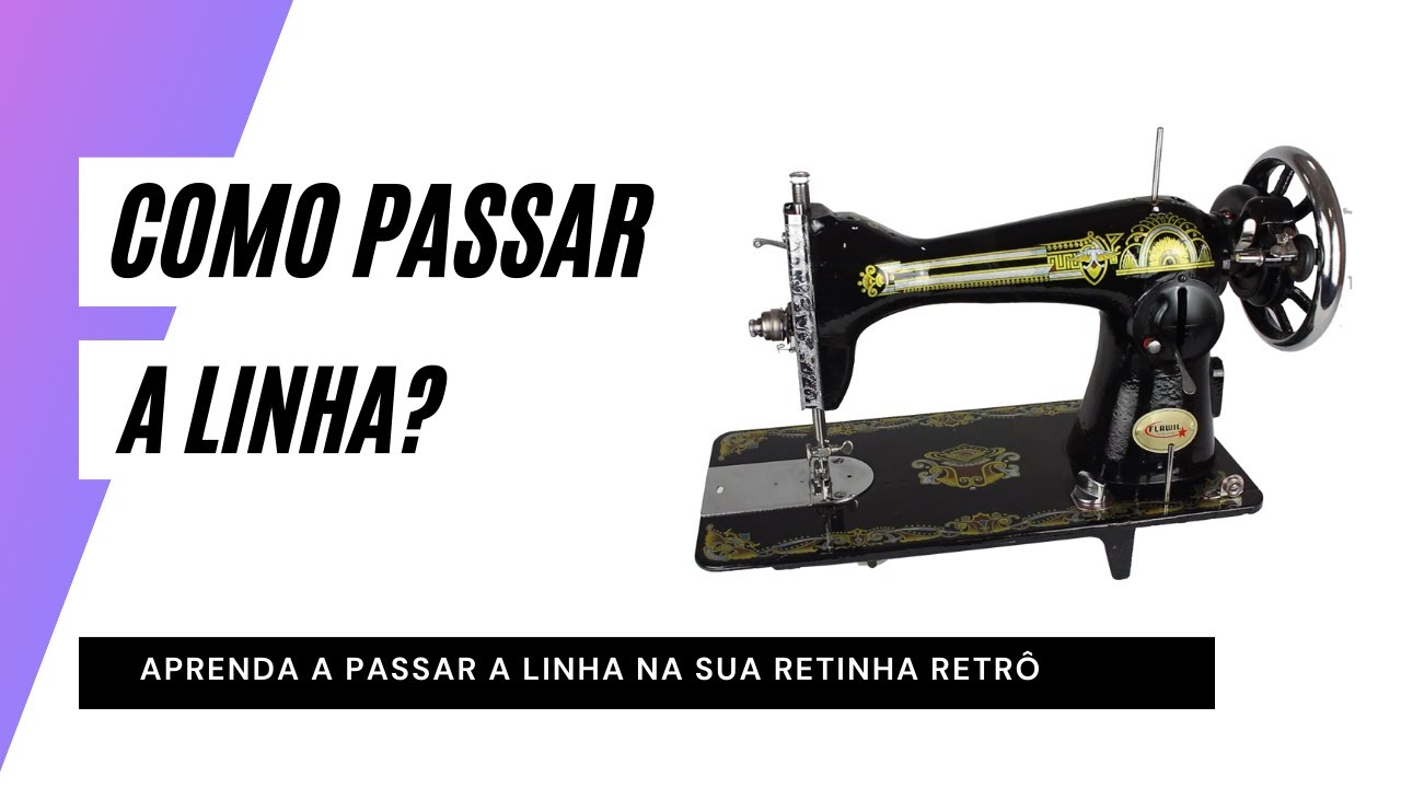 COMO FAZER A PASSAGEM DE LINHA NA RETINHA RETRÔ