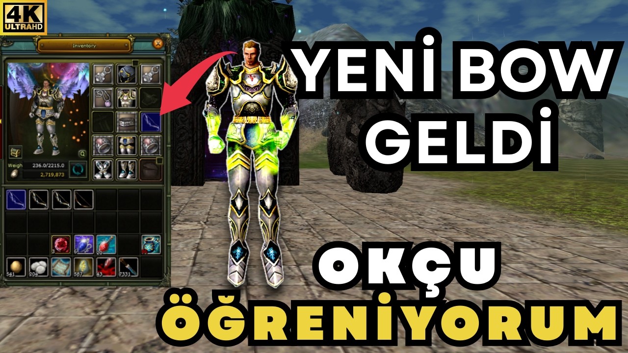YENİ BOW ALDIK.!! 💪OKÇU VE ASAS ÖĞRENİYORUM.!| Knight Online [ OKÇU - ASAS SERİSİ #3 ]