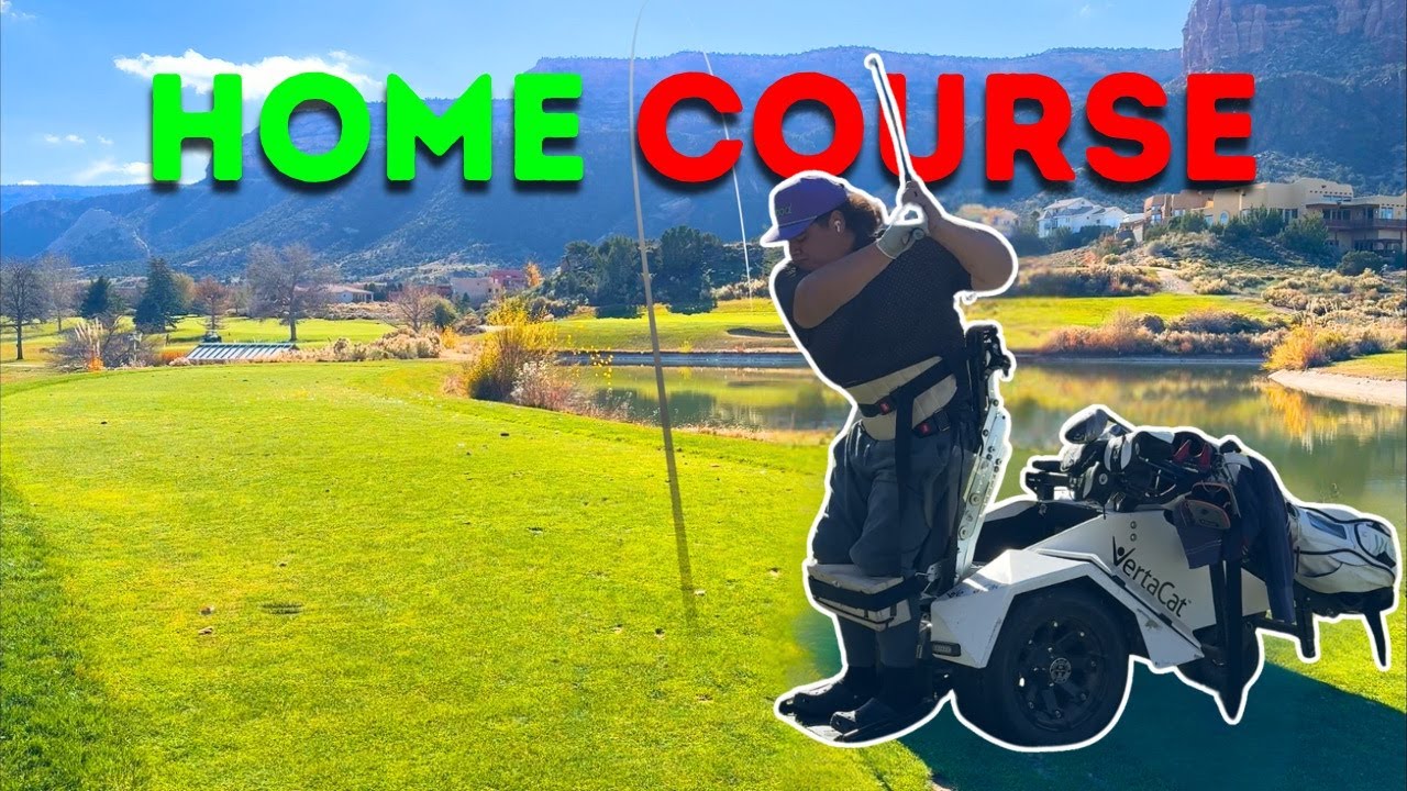 Playing Golf At My Home Golf Course!