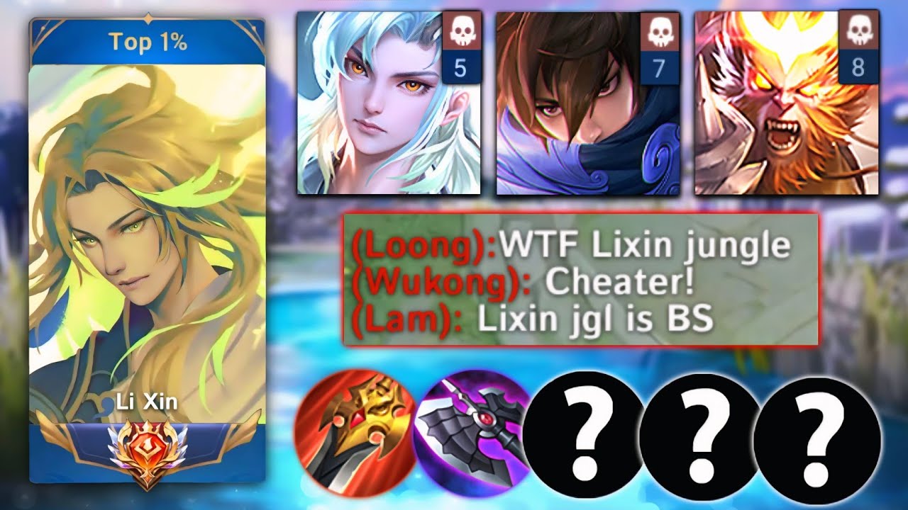 THIS BUILD UTTERLY DEMOLISHED META HEROES!! | TOP CHINA LIXIN JUNGLE BEST BUILD & ARCANA 2024 - HoK