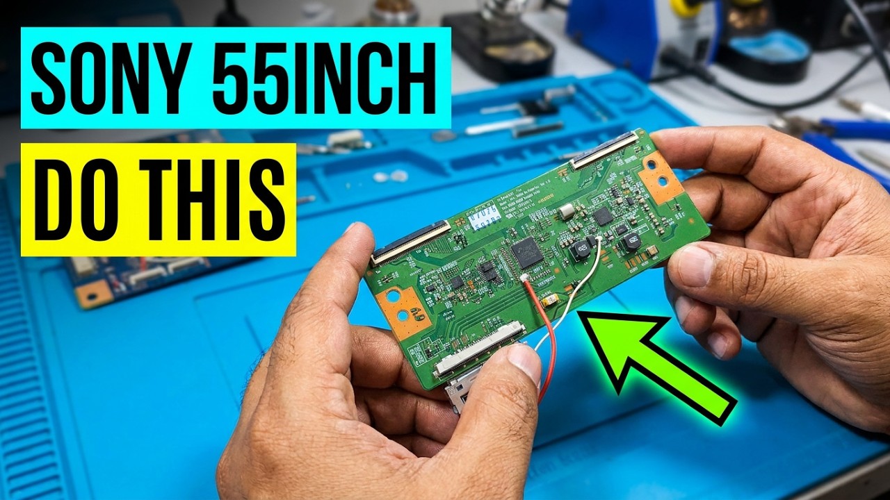 How to Install Universal Board in Sony KDL-55W950B