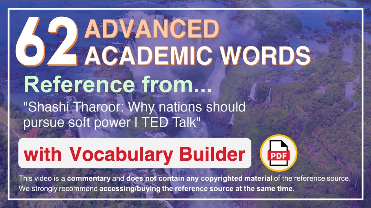 62 Advanced Academic Words Ref from 
