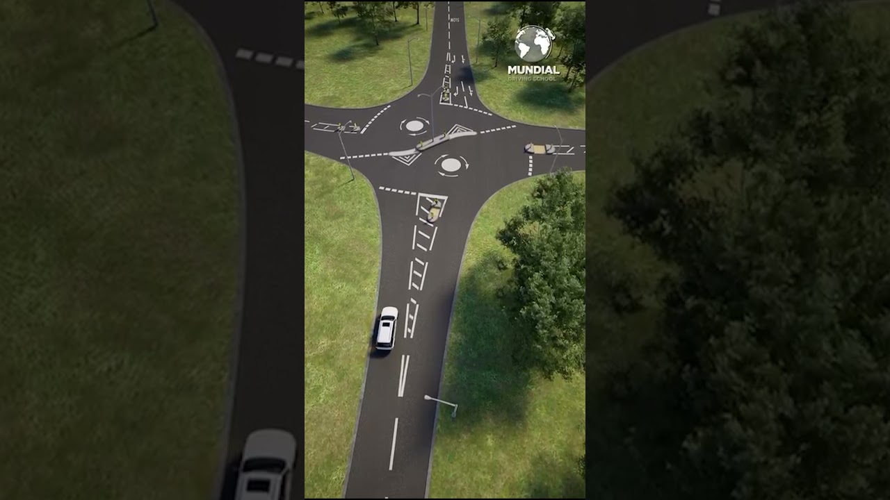 DOUBLE MINI roundabout