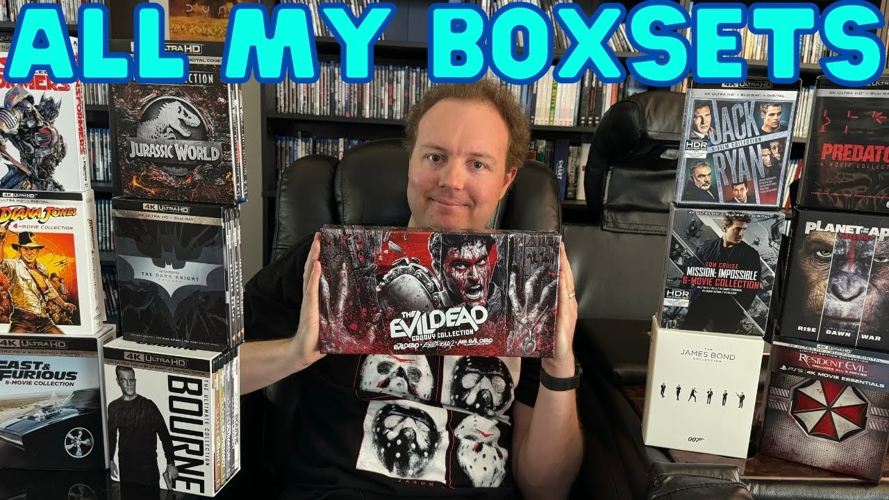 Walkthrough Of All The Boxsets In My Movie Collection