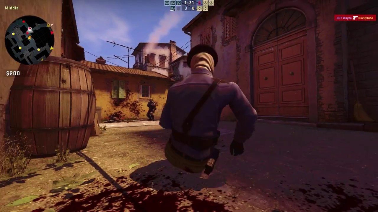 CS:GO Gameplay Test #4 - OpenSUSE Leap 15