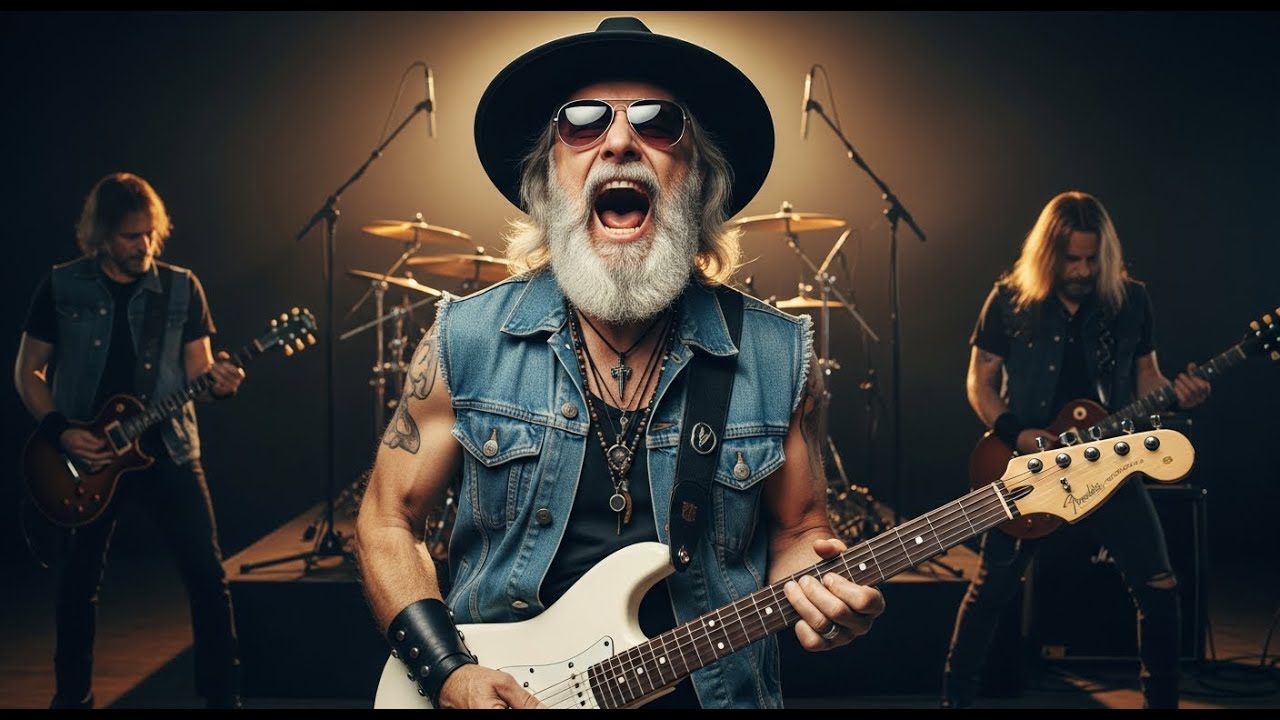 Eric Clapton, Jimi Hendrix, ZZ Top, BB King, SRV – Classic Blues Rock Guitar Power & Gritty Voices