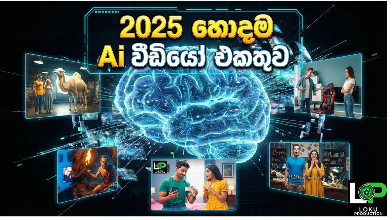 2025 හොදම AI වීඩියෝ එකතුව - The Best AI Video Collection | LoKu Production
