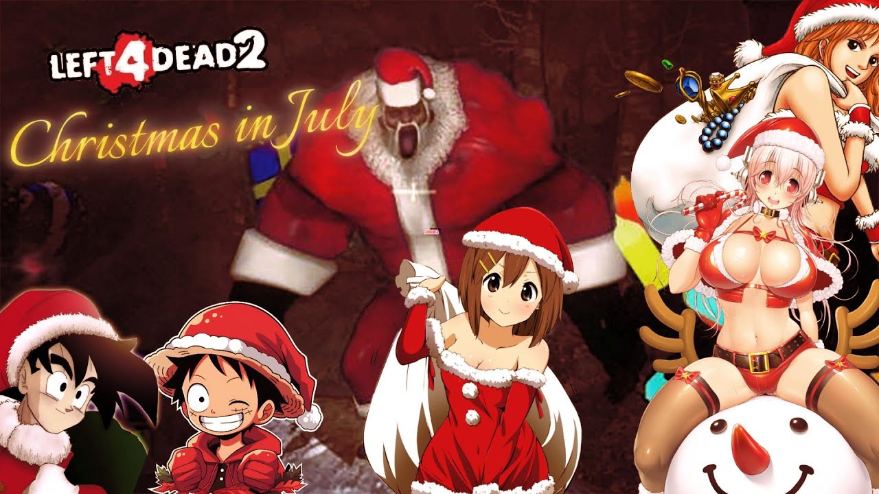 🎮L4D2 Christmas in July part 1/2!!!!!!!🎮 #christmas