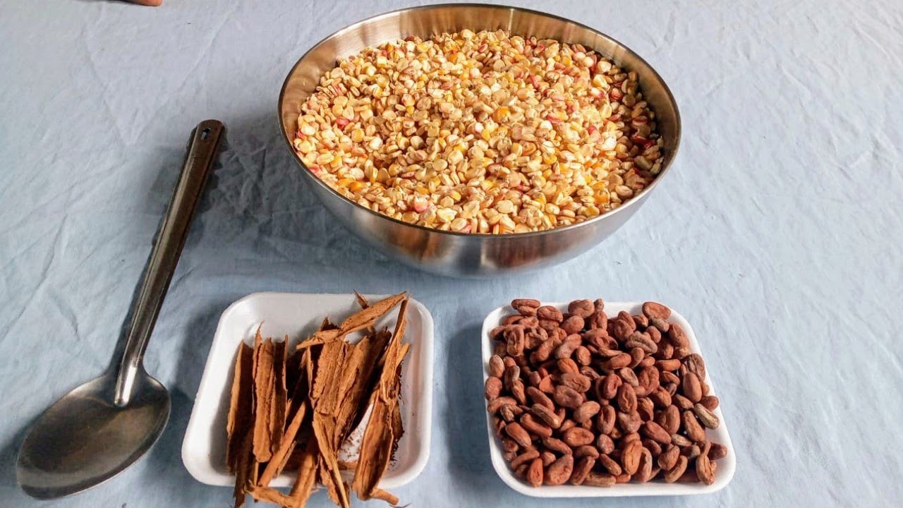RECETA TRADICIONAL DE COMO HACER POLVILLO  O PINOLE  DE MAÍZ 🌽