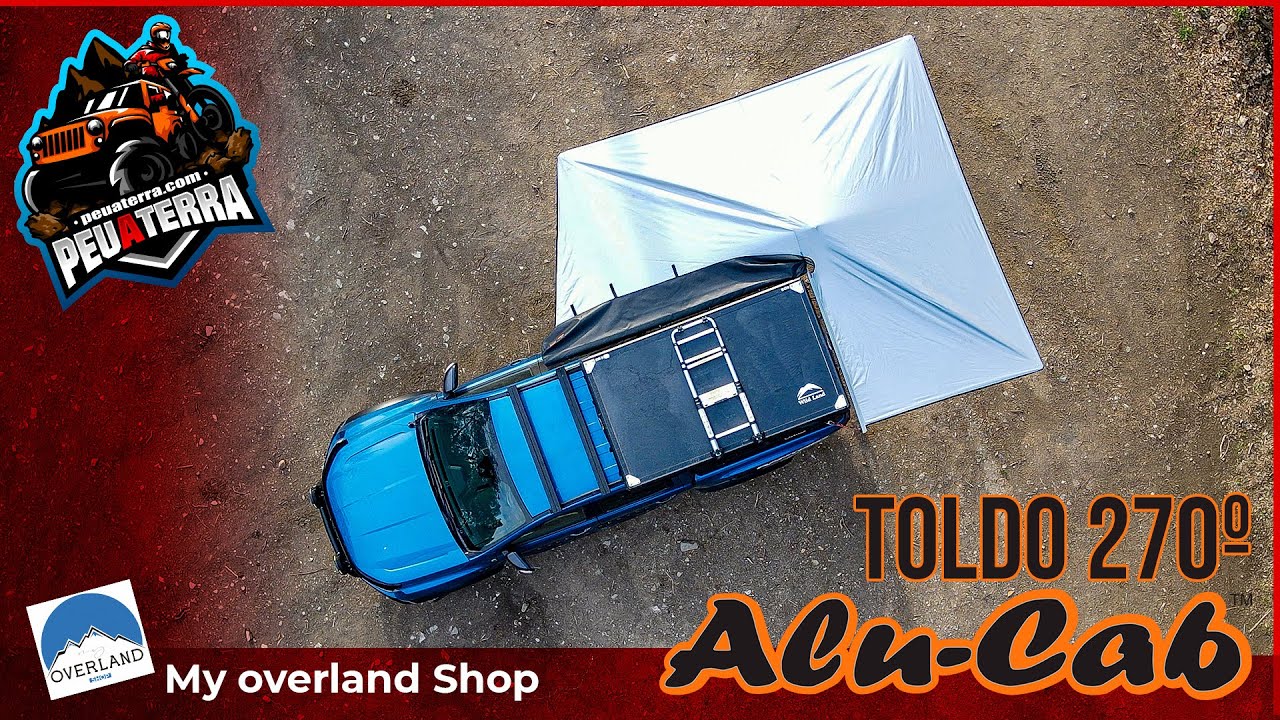 Toldo de 270º Alu-Cab para 4x4 o camper | PeuaTerra