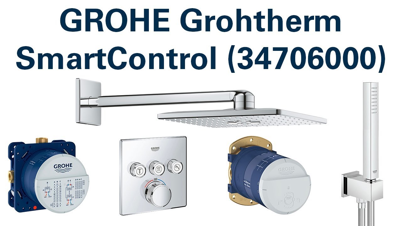 Душова система GROHE Grohtherm SmartControl (34706000)