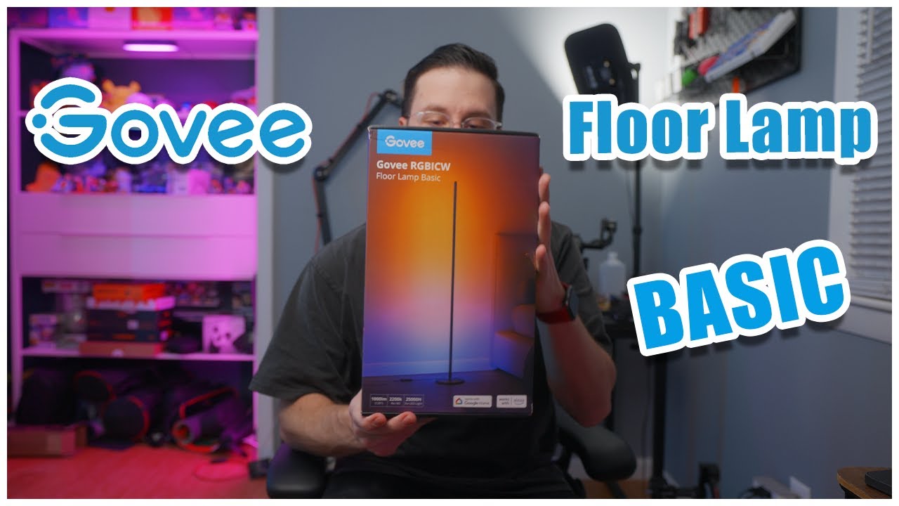 Govee Floor Lamp Basic Unboxing & Setup