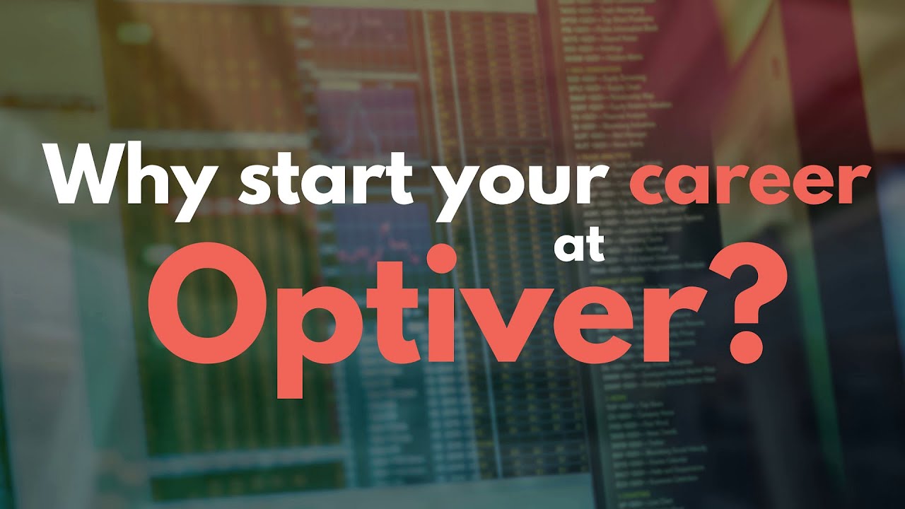 Why start your career at Optiver?