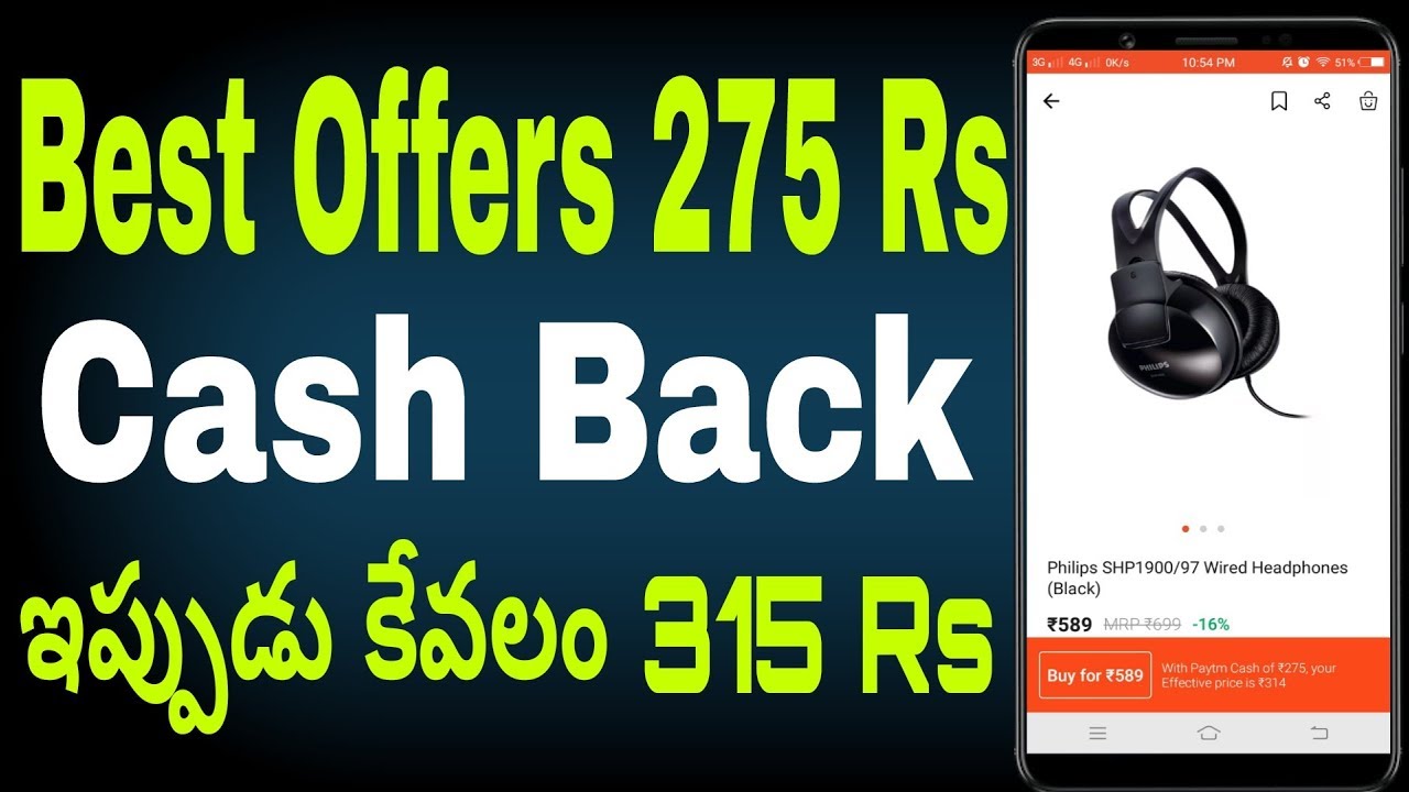 best cash back offers paytm mall offer @ 315rs //👌 best cash back offer paytmmall