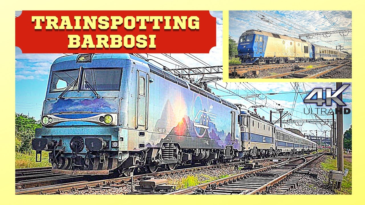 [4K] Trenuri Matinale peste Macazuri / Morning Trains in Barbosi | Galati | June 10th, 2021