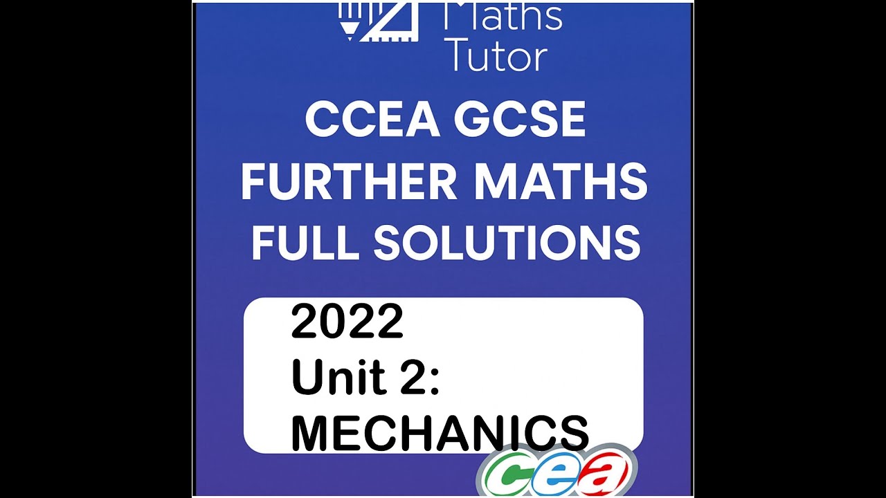 CCEA GCSE, модуль 2 по математике (механика), июнь 2022 г., полные решения прошлых работ | Кальку...