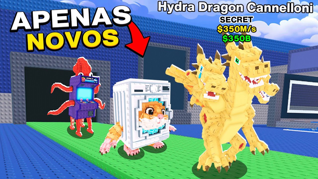 $0 a $1 TRILHÃO usando APENAS NOVOS BRAINROTS