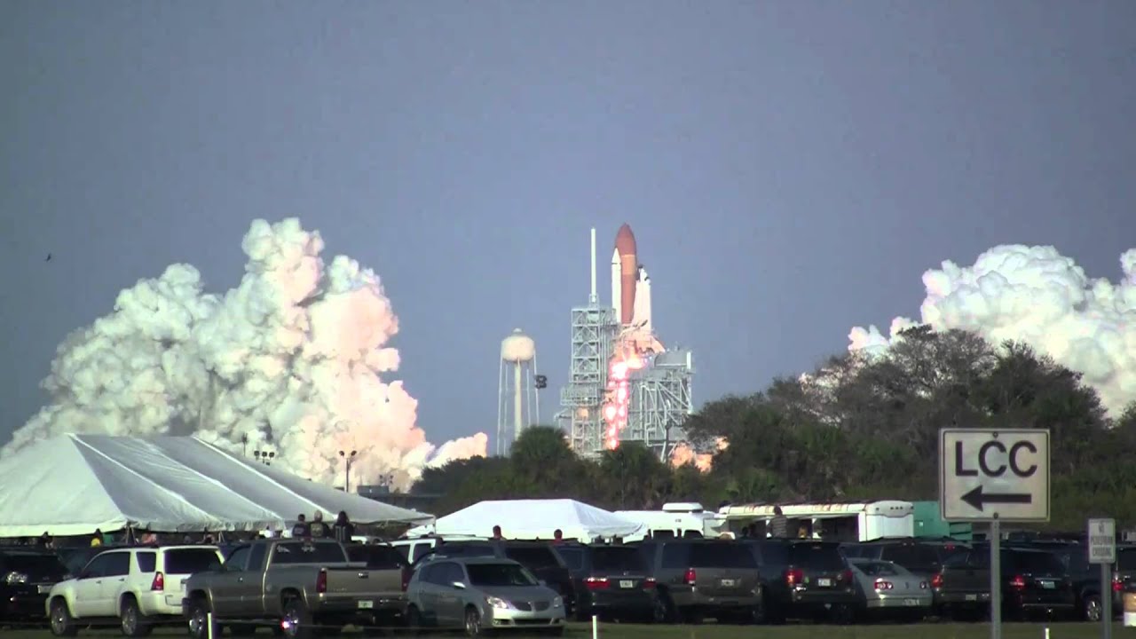 Launch of Discovery on  STS-133