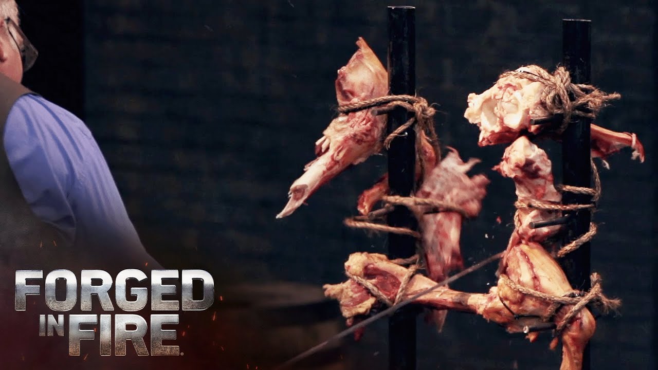 Ancient Egyptian Khopesh Can CUT THROUGH BONE (Season 2) | Forged in Fire