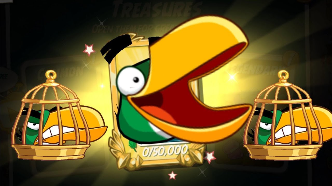 Angry Birds 2 - UPGRADE HAL BIRDS WITH 20000 GREEN FEATHERES! HIT KING PIG ALL!