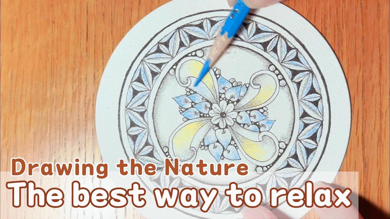 The best way to relax - drawing the nature EP666