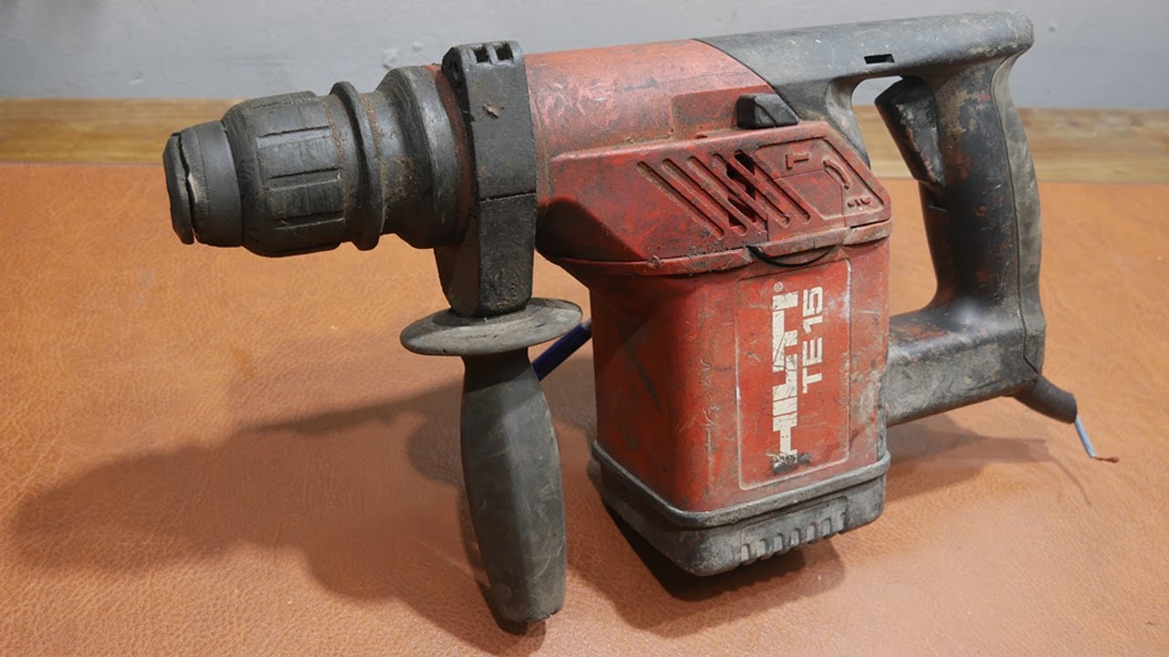 Resurrecting a Hilti TE15! New Rotor, Bearings, Chuck & the Ultimate Stone Test.