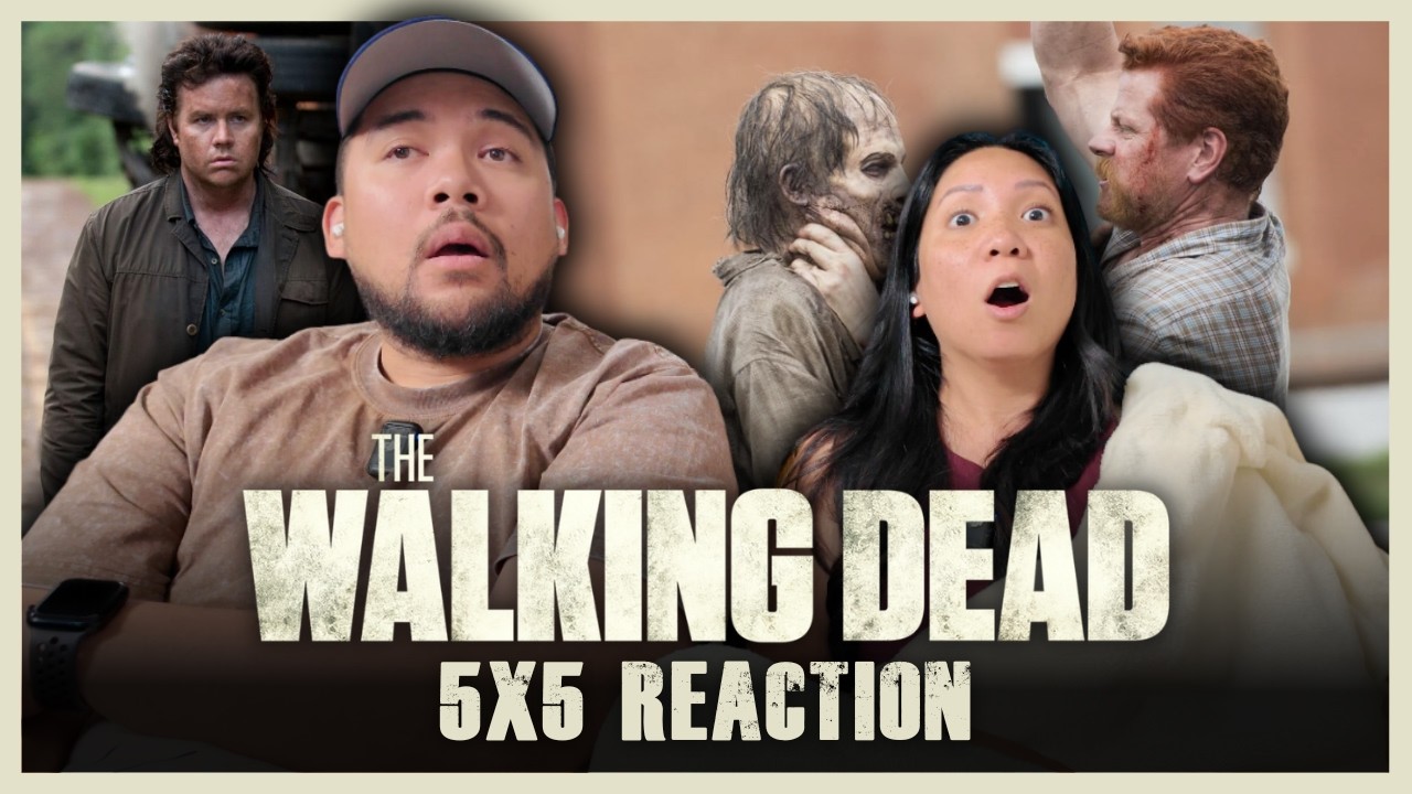 Watch My Wife Dive into *THE WALKING DEAD* for the First Time | 5x5 Reaction
