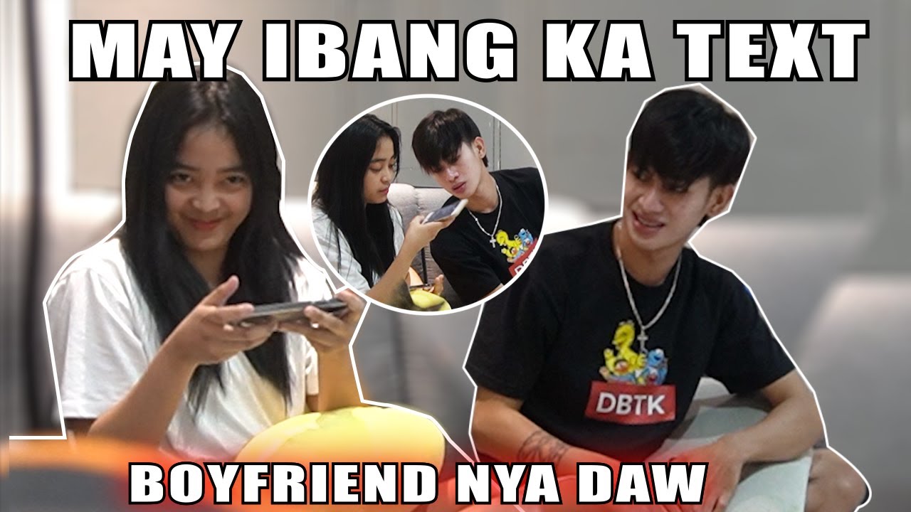 NAHULI AKONG MAY IBANG KA-TEXT PRANK (NAPA-AWAY PA)