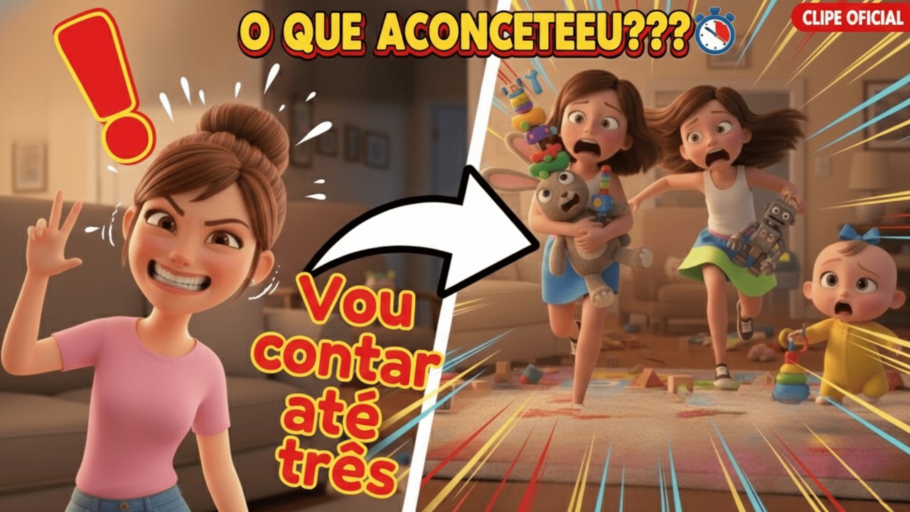 A MAMÃE VIROU A JOELMA 🎤 O clipe mais agitado do canal!