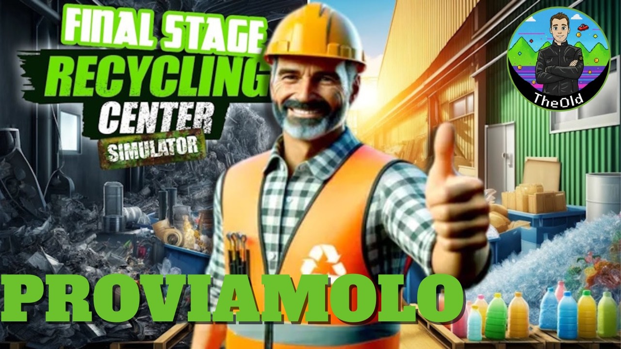 RECYCLING CENTER SIMULATOR - PROVIAMOLO - Gameplay Ita - Ep.1